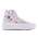 Converse Chuck Taylor All Star Move Hi - Grade School Shoes White-White-Pink Salt