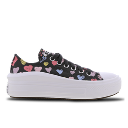 Grade School Shoes - Converse Chuck Taylor All Star Move Low - Storm Wind-Storm Wind-White