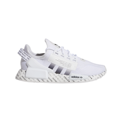 Grade School Shoes - adidas Nmd R1 V2 - Ftwr White-Core Black-Ftwr White