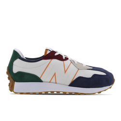 Grade School Shoes - New Balance 327 - White-Indigo-Multi