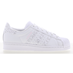 Grade School Shoes - adidas Superstar - White-Iridescent