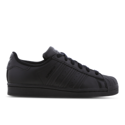 Grade School Shoes - adidas Superstar - Black-Black-Black