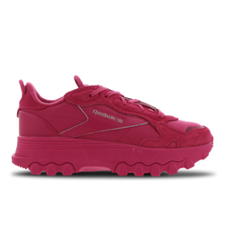 Grade School Shoes - Reebok Cardi B Classic Leather - Pink-Gold