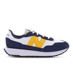 Grade School Shoes - New Balance 237 - White-Navy-Yellow