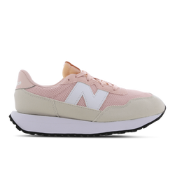 Grade School Shoes - New Balance 237 - Pink-White