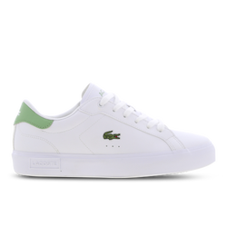 Grade School Shoes - Lacoste Powercourt - White-Green