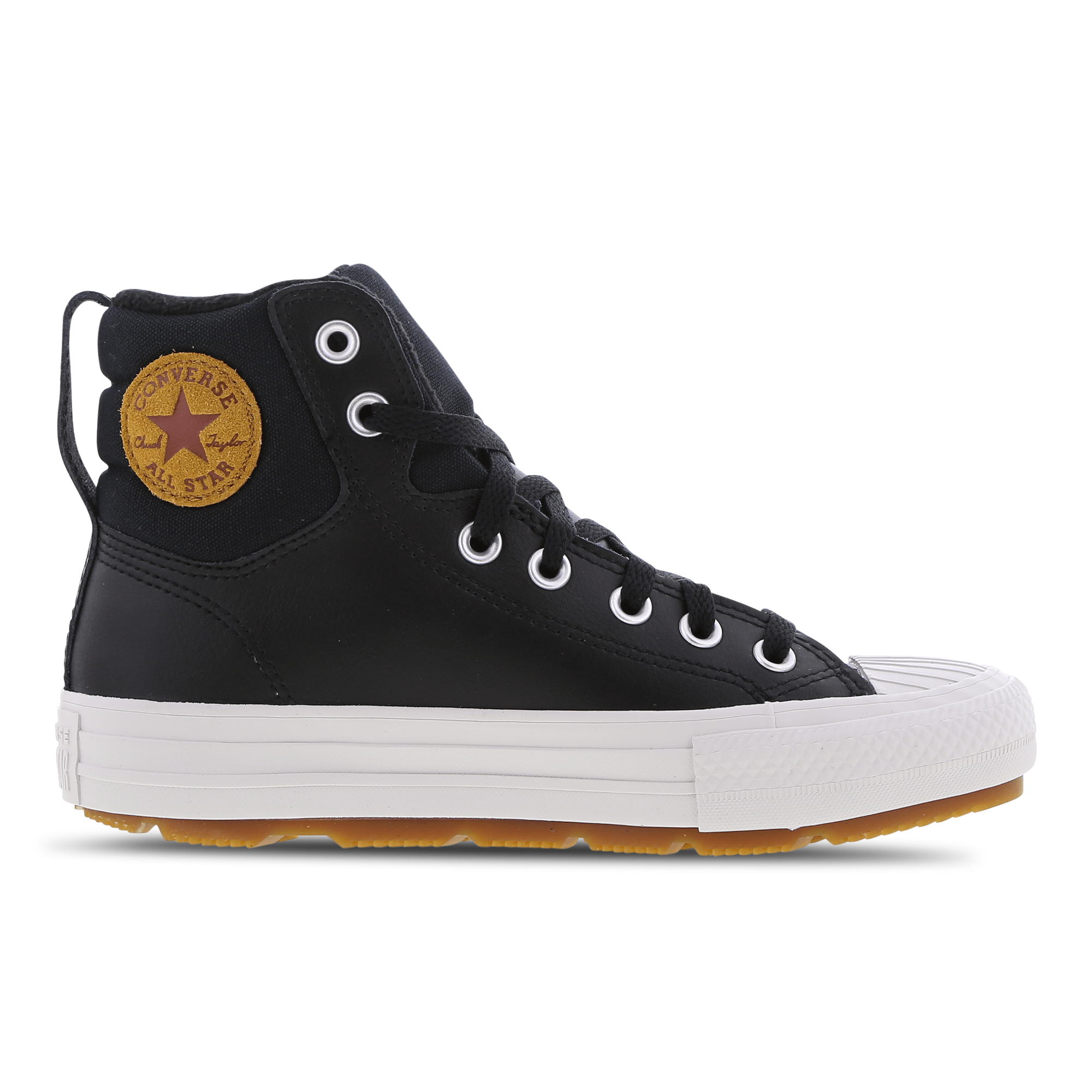 black leather converse 3.5