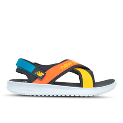 Grade School Flip-Flops and Sandals - New Balance 650 - Black-Red-Orange
