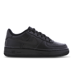 Grade School Shoes - Nike Air Force 1 Low - Black-Black