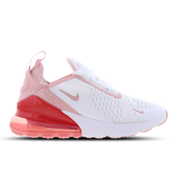 Grade School Shoes - Nike Air Max 270 - White-Pink Glaze-Pink Salt