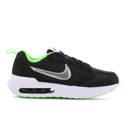Grade School Shoes - Nike Air Max Dawn - Black-Chrome-Green Strike