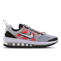 Grade School Shoes - Nike Air Max Genome - Pure Platinum-White-Brt Crimson