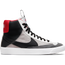 Nike Blazer Mid - Grade School Shoes Summit White-Black-University Red