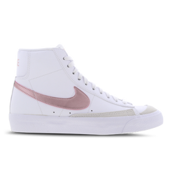 Grade School Shoes - Nike Blazer Mid - White-Pink Glaze