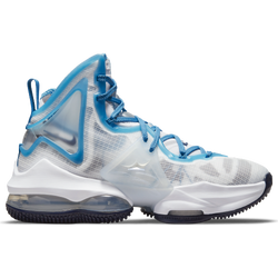 Grade School Shoes - Nike Lebron 19 - White-Dutch Blue-Blue Void