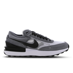 Grade School Shoes - Nike Waffle One - Cool Grey-Black-White