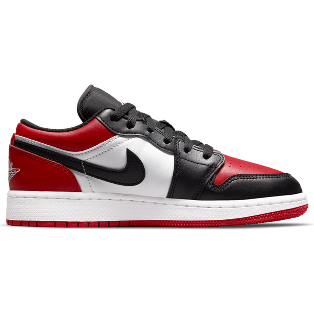 Air Jordan 1 Low GS 'Bred Toe' - 553560-612