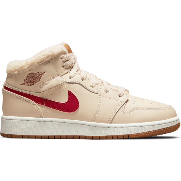 Air Jordan 1 Mid sko til store barn - White - DO2207-264