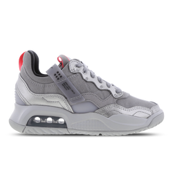 Grade School Shoes - Jordan MA2 - Wolf Grey-Black-Mtlc Silver