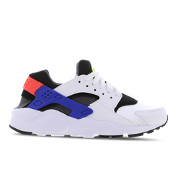 Grade School Shoes - Nike Huarache - White-Brt Crimson-Racer Blue