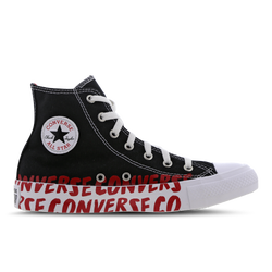 Grade School Shoes - Converse Chuck Taylor All Star Hi - White-University Red-Black