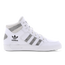 adidas Hardcourt - Grade School Shoes Ftwr White-Grey Three-Core Black