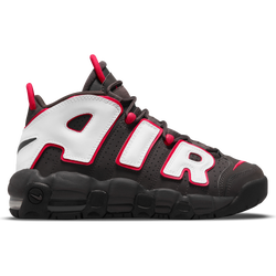 Grade School Shoes - Nike Air More Uptempo '96 Spring Forw - Med Ash-White-Siren Red