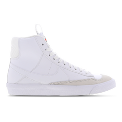 Primaire-College Chaussures - Nike Blazer Mid - White-White-White