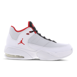 Grade School Shoes - Jordan Max Aura - White-Univ Red-Pure Platinum