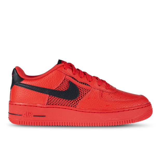 Nike Air Force 1 LV8 GS 'Mesh Pocket - Habanero Red' - DH9596-600