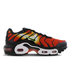 Grade School Shoes - Nike Tuned 1 Essential - Team Orange-Black-Volt