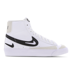 Grade School Shoes - Nike Blazer Mid Fm Pack - White-Black-Summer White