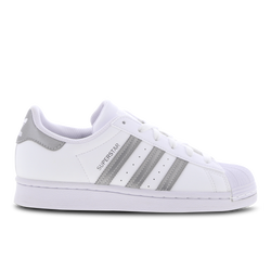 Grade School Shoes - adidas Superstar - Ftwr White-Ftwr White-Silver Met.