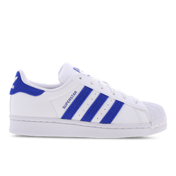 Grade School Shoes - adidas Superstar Corduroy - Ftwr White-Team Royal Blue-Ftwr White