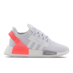 Grade School Shoes - adidas NMD R1 V2 - Ftwr White-Turbo-Silver