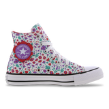 White-Soft Red-Pixel Purple
