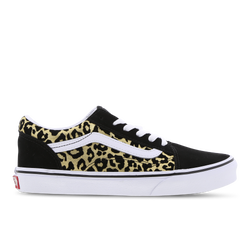 Scuola elementare e media Scarpe - Vans Old Skool Leopard - Black-True White-Orange