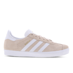 Grade School Shoes - adidas Gazelle - Pink Tint-White-White