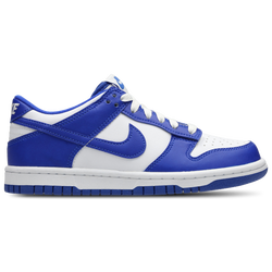 Grade School Shoes - Nike Dunk Low - Racer Blue-Racer Blue-White