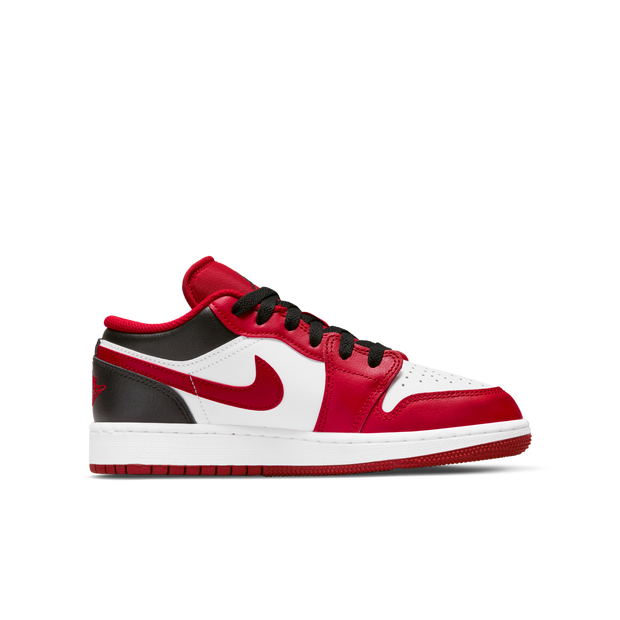 Air Jordan 1 Low GS 'Reverse Black Toe' - 553560-163