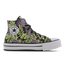 Converse Chuck Taylor All Star Lift Hi Plant Love - Primaire-College Chaussures Black-Pink Foam-Lime Rave