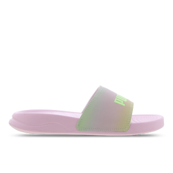 Grundschule Flip-Flops and Sandals - Puma Popcat Gradient - Puma Black-Fizzy Lime-Pink