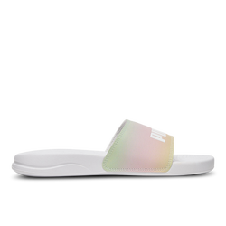 Grundschule Flip-Flops and Sandals - Puma Popcat Gradient - Puma White-Green-Pink