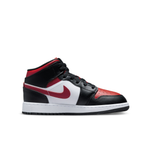 Black-Fire Red-White