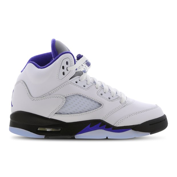 Jordan Air Jordan 5 Retro (Gs), White/Dark Concord-Black - 440888-141