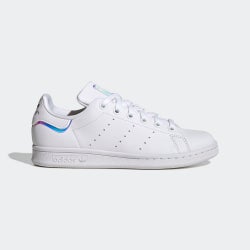 Grundschule Schuhe - adidas Stan Smith Irdscnt - White-White-Core Black