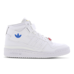 Scuola elementare e media Scarpe - adidas Forum Logomania - White-Red-Bright Blue