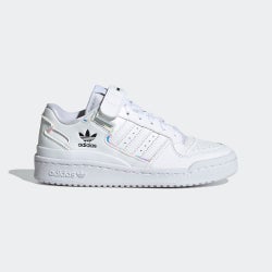 Grundschule Schuhe - adidas Forum Irdscnt - White-White-Core Black