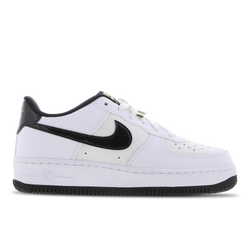 Scuola elementare e media Scarpe - Nike Air Force 1 Low - White-Action Grape-Wolf Grey