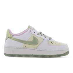 Grade School Shoes - Nike Air Force 1 - Summit White-Honeydew-Coconut Milk